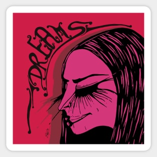 Dreams Fuchsia - Sticker